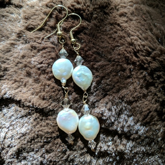 Beautiful long earrings - Picture 3 of 6